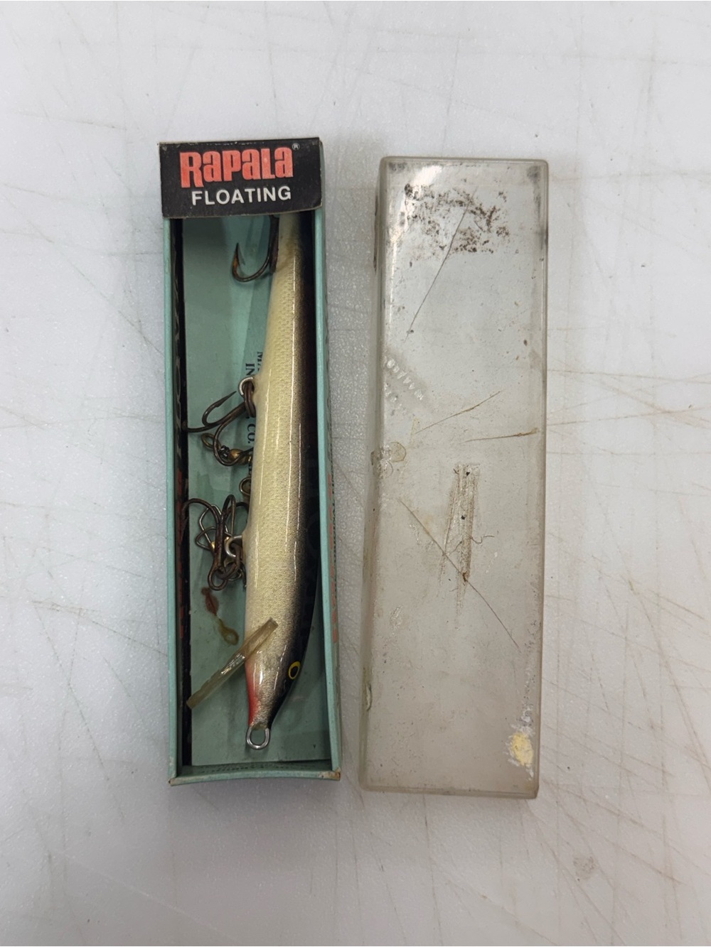 Vintage Rapala Kelluva Fishing Fish Lure 11S Original 11cm 4 3/8” Ireland Grey